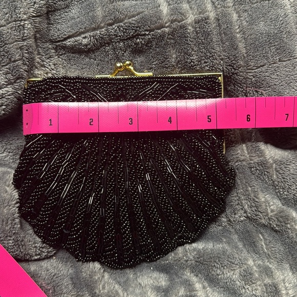 Vintage style beaded/ clutch / evening bag/ purse - Picture 8 of 12